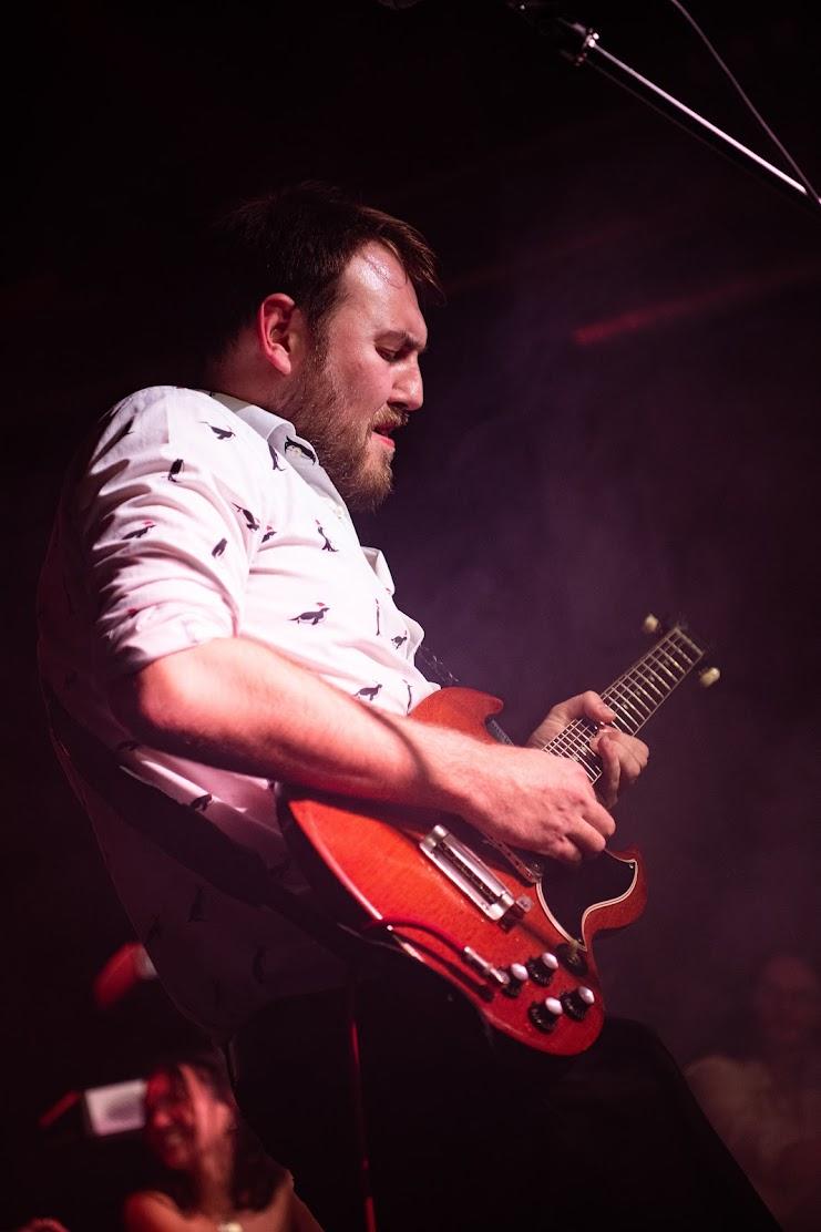 Elias, guitarist of Provincial Penguin Travel Agency